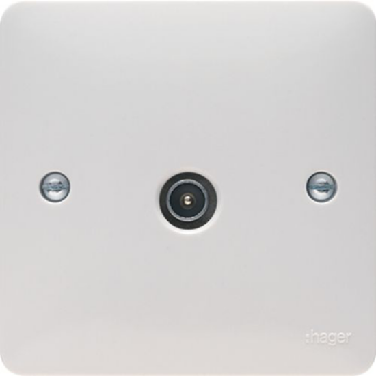 Picture of Single Co-ax TV Socket Outlet Male