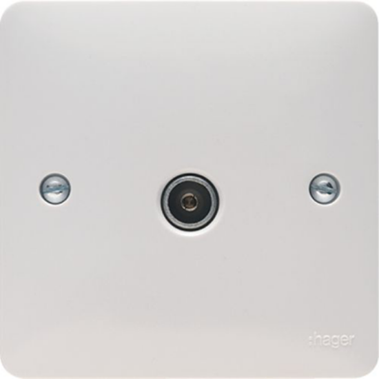 Picture of Single Co-ax TV Socket Outlet Female