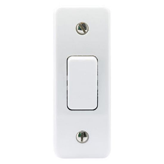 Picture of 10A Single Pole 1 Gang 2 Way Architrave Switch