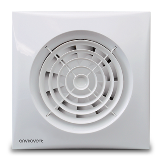 Picture of 100mm Extractor Ultra Quiet WC and Bathroom Fan - Adjustable Timer