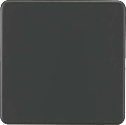 Picture of Screwless 1G Blanking Plate - Anthracite