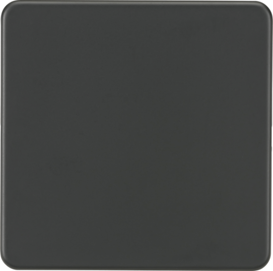 Picture of Screwless 1G Blanking Plate - Anthracite