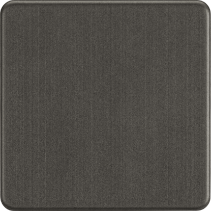 Picture of Screwless 1G Blanking Plate - Smoked Bronze