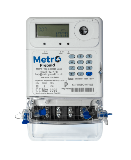 Picture of Metro Prepayment Meter - Single Phase