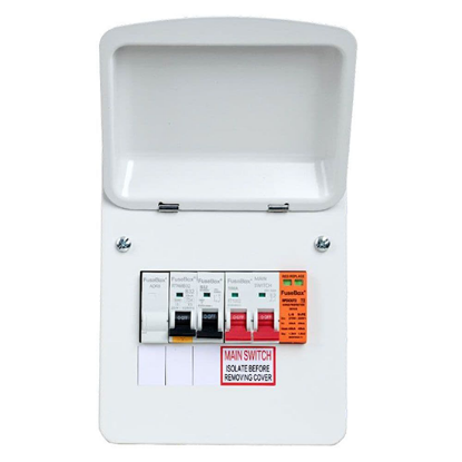 Picture of EV Charger Distribution Board with SPD