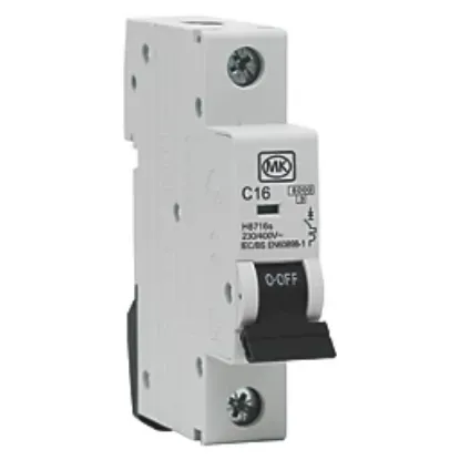 Picture of 16A Single Pole TYPE C MCB