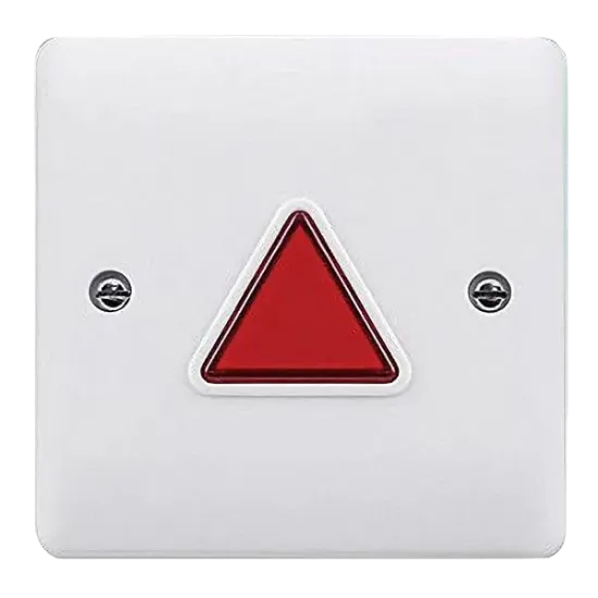 Picture of WHITE DISABLED TOILET ALARM LIGHT AND BUZZER MODULE WITH LED & AUDIBLE ALERT 80DB