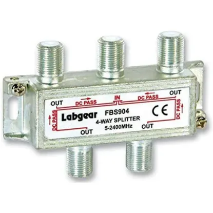 Picture of 4-way 5-2400MHz Broadband Metal Compact Splitter LABGEAR