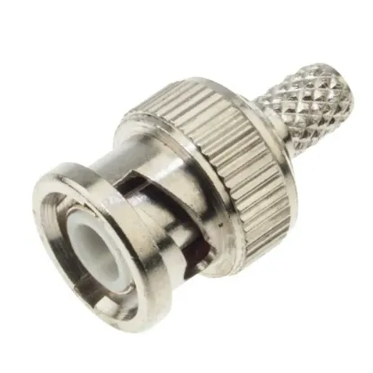 Picture of BNC M Crimp Type for RG59 Cable 220x15x80mm Plug Nickel Plated BrassBNC Connections