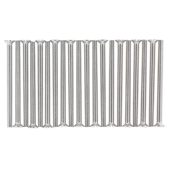 Picture of Pack of 20 - M3.5 x 50mm Flat-Head Countersunk Electrical fixing Screws - Nickel Plated