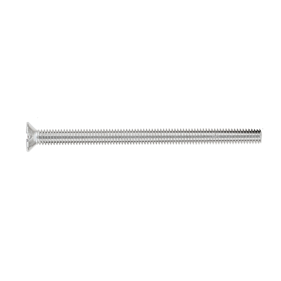 Picture of Pack of 20 - M3.5 x 50mm Flat-Head Countersunk Electrical fixing Screws - Nickel Plated