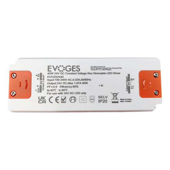 Picture of 40W 24V DC Constant Voltage Non-Dimmable LED Driver 