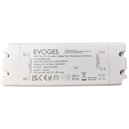 Picture of 30W 24V DC Constant Voltage Triac Dimmer LED Driver 