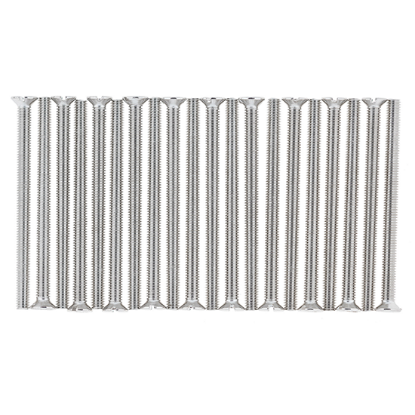 Picture of Pack of 20 - M3.5 x 50mm Long Flat-Head Countersunk Electrical Fixing Screws - Silver 