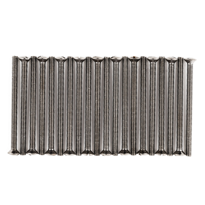 Picture of Pack of 20 - M3.5 x 50mm Long Raised-Head Countersunk Electrical Fixing Screws - Black Nickel 