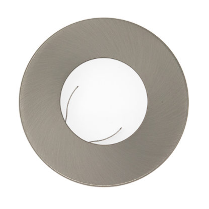 Picture of Latitude GU10 Fire Rated Downlight IP20 Bezel - Brushed Nickel