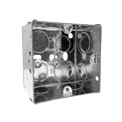 Picture of 1 Gang 47mm Metal Back Box