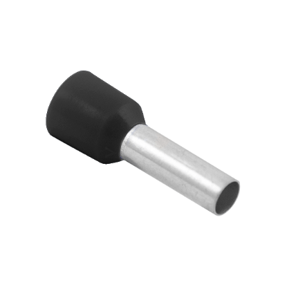 Picture of Black Bootlace Ferrule Single 1.5mm