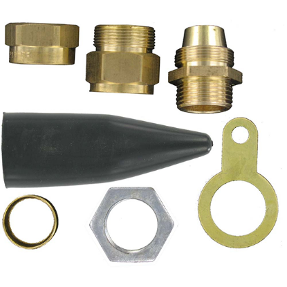 Picture of CW20S Brass Cable Gland 20mm – IP66 (2-Pack)
