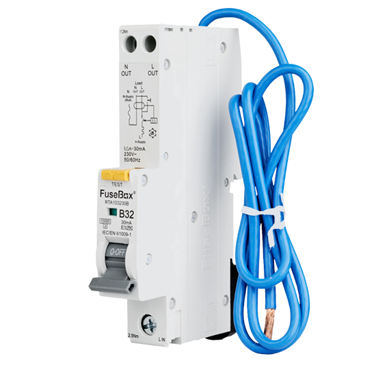 Picture of RTA103230B 32A B Curve RCBO 30mA Type A