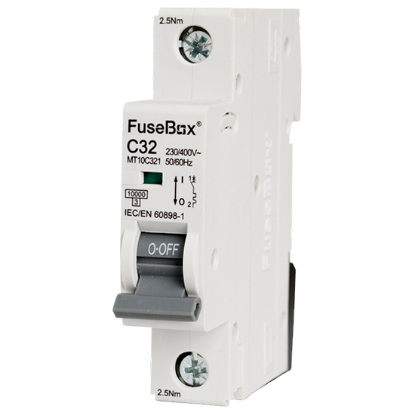 Picture of MT10C321 32A C Type MCB 10kA 1 Pole 