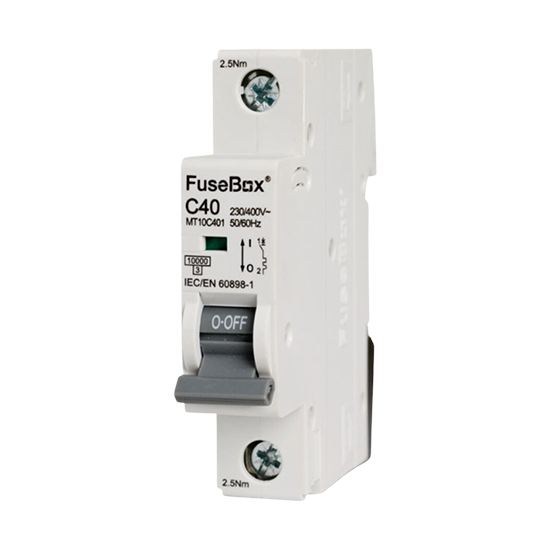 Picture of MT10C401 40A C Type MCB 10kA 1 Pole