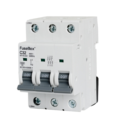Picture of MT10C323 32A C Type MCB 10kA 3 Pole 