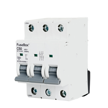 Picture of MT10C503 50A C Type MCB 10kA 3 Pole