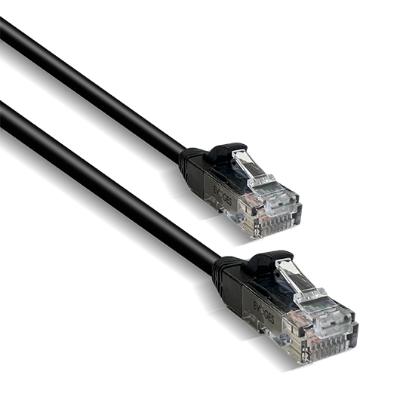 Picture of CAT6A Ethernet Cable 0.5m (Black) – RJ45 Male to Male