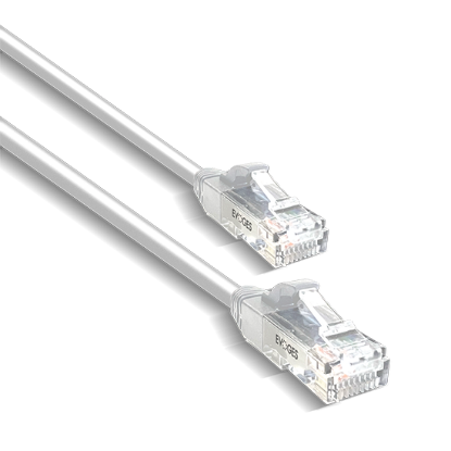 Picture of CAT6A Ethernet Cable 0.5m (White) – RJ45 Male to Male  
