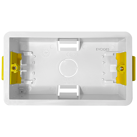 Picture of 2 Gang 35mm Dry Lining Back Box  