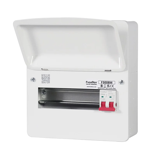 Picture of 8 Way Consumer Unit (100A Main Switch)