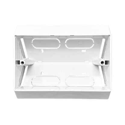 Picture of 2 Gang 45° Angled Surface Mount Pattress Back Box  