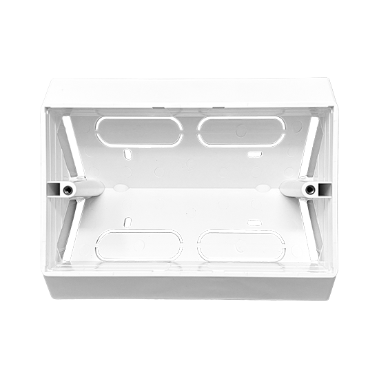 Picture of 2 Gang 45° Angled Surface Mount Pattress Back Box  