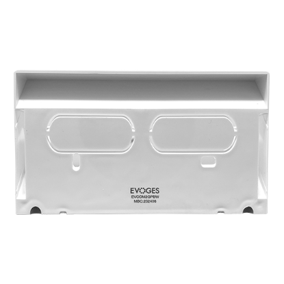 Picture of 2 Gang 45° Angled Surface Mount Pattress Back Box  