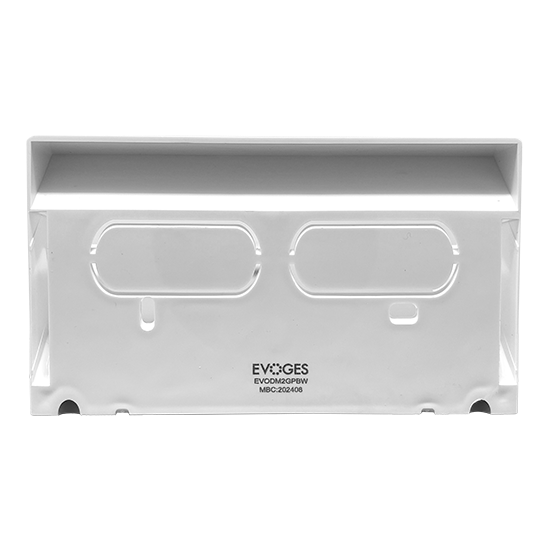 Picture of 2 Gang 45° Angled Surface Mount Pattress Back Box  