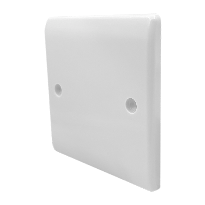 Picture of Vector 1 Gang Blanking Plate White 