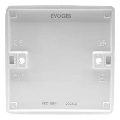 Picture of Vector 1 Gang Blanking Plate White 