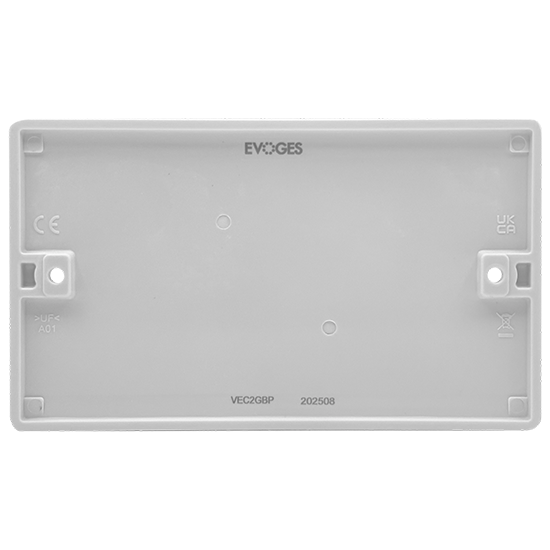 Picture of Vector 2 Gang Blanking Plate White