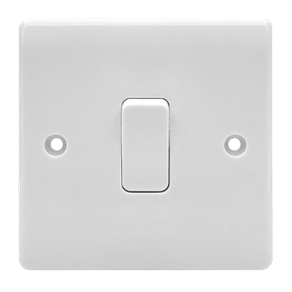 Picture of Vector 1 Gang 2 Way 10AX Intermediate Switch White 