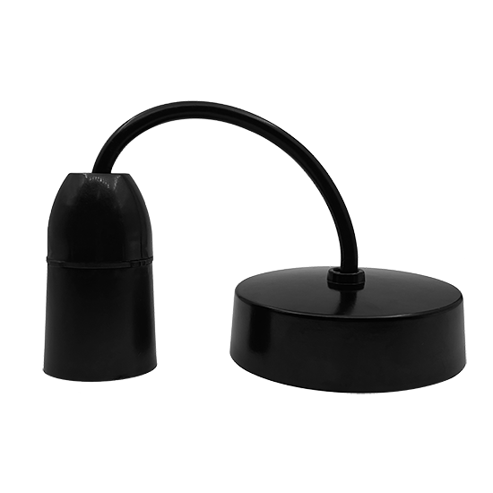 Picture of Vector 6-Inch Ceiling Pendant Light Set – Black Finish, B22 Bayonet Cap Holder