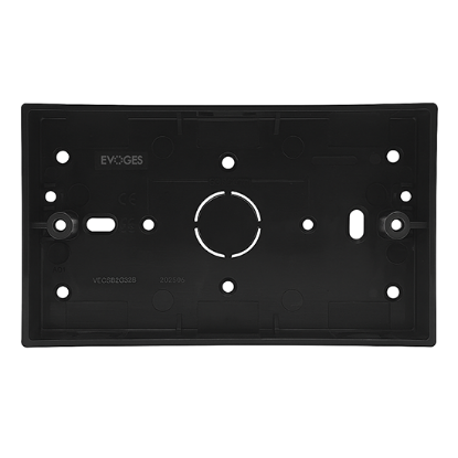 Picture of Vector 2 Gang 32mm PVC Surface Box - Black