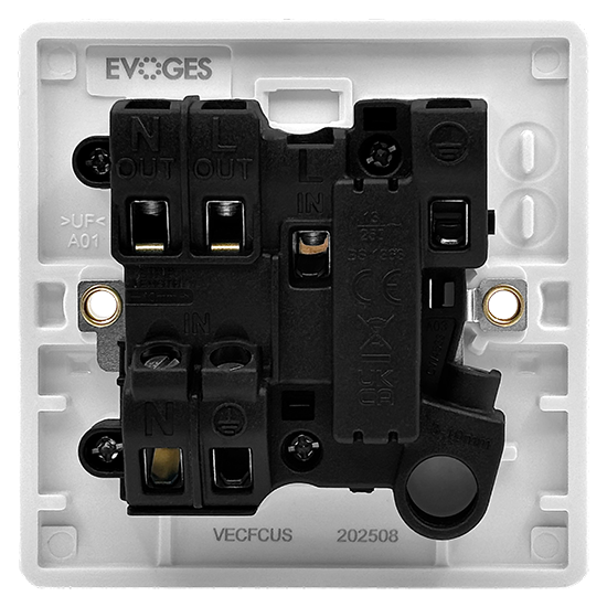 Picture of Vector 13A Fused Connection Unit White 
