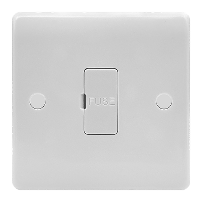 Picture of Vector 13A Fused Connection Unit White 
