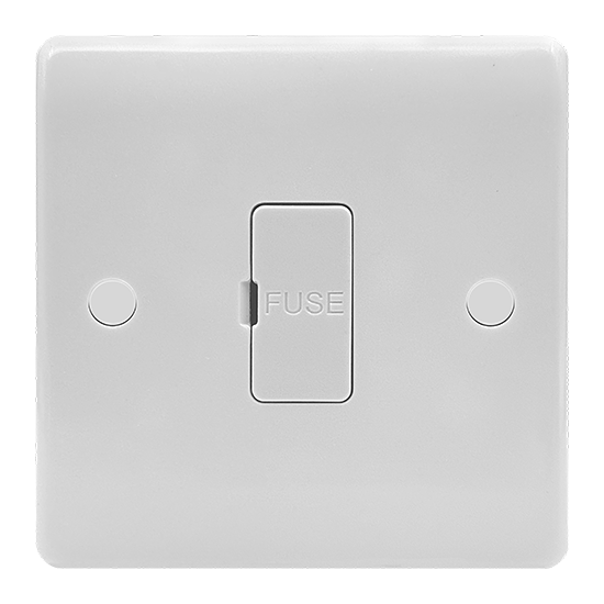 Picture of Vector 13A Fused Connection Unit White 