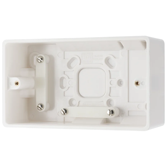 Picture of 2 Gang Surface Box 50mm