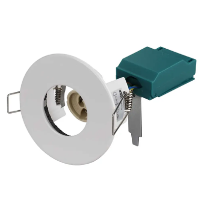 Picture of Firestay Protector Non-Integrated GU10 Fixed Shower Downlight IP65 - White